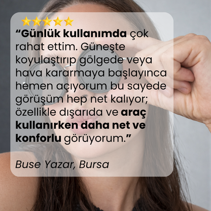 GLASSFY Vision Pro 9 Mod Ayarlanabilir Güneş Gözlüğü